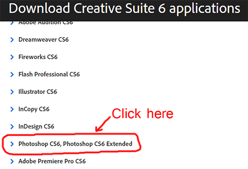 adobe photoshop cs6 trial download