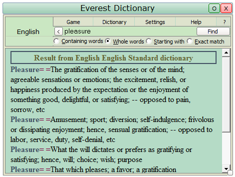 Download Everest Dictionary 