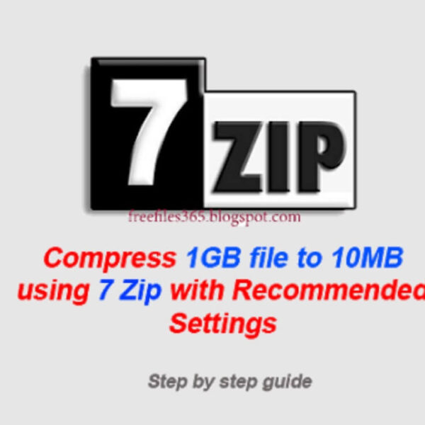 Best Compression Settings for 7-Zip Highly compression