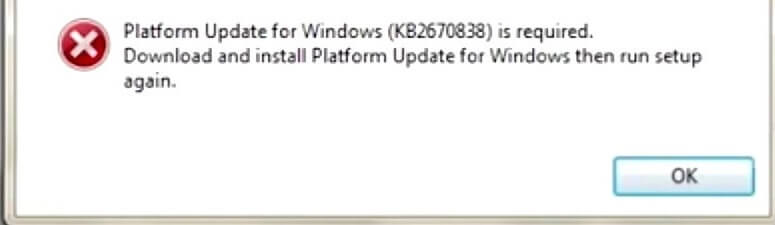 download platform update for windows 7 64 bit