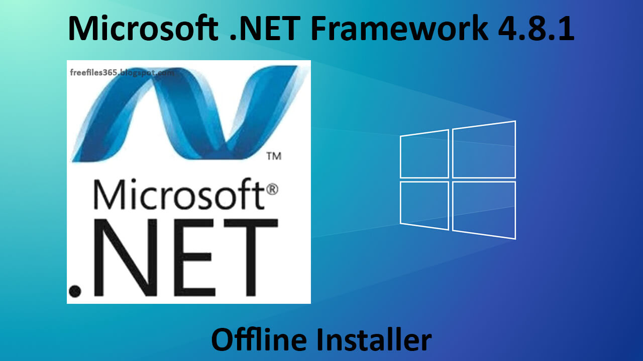 Microsoft .NET Framework Version 4.8.1 Standalone setup